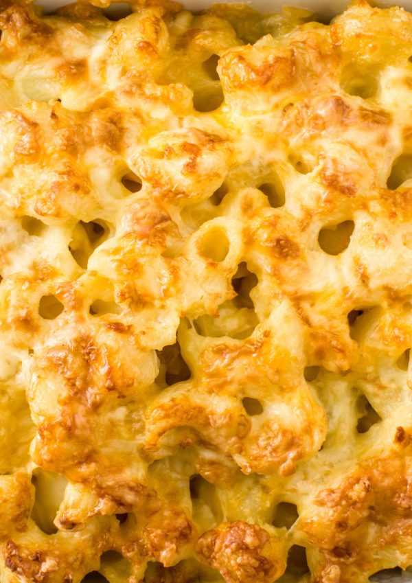 Four Cheese baked Mac and Cheese