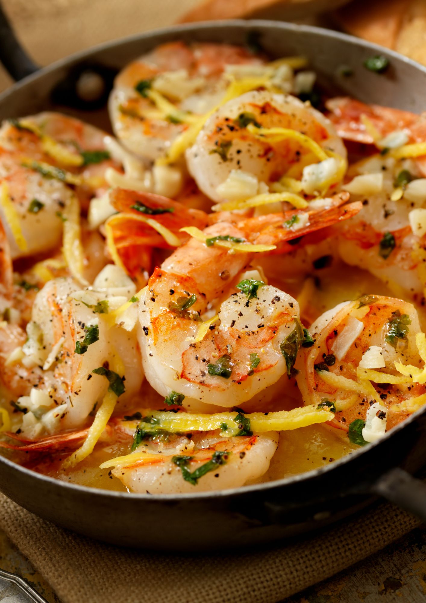 Herbed Butter Shrimp - Mark Chong Cooking Mastery